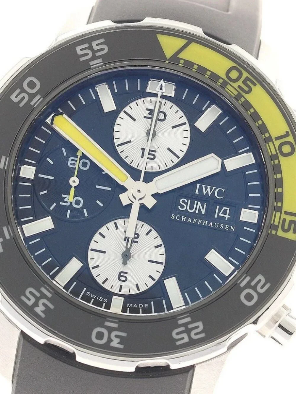 IWC SCHAFFHAUSEN Aqua timer IW376702 Day-Date Automatic Men's Watch_962484